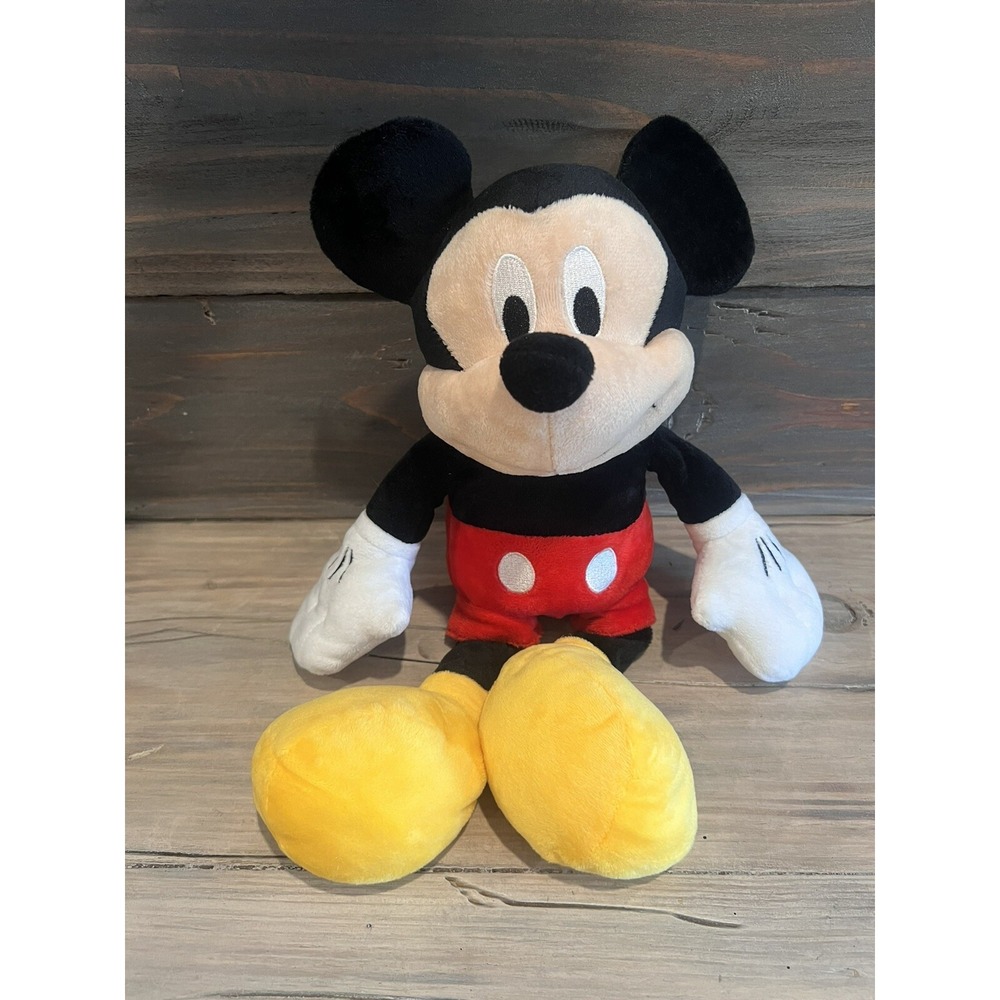 DISNEY BABY MICKEY MOUSE PLUSH STUFFED ANIMAL DOLL 15" Crinkle Ears